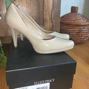 Ellen Tracy Desert Sand Heel